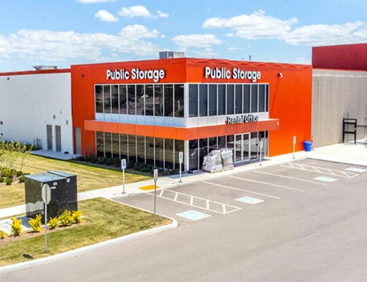 Public Storage facility on Bullock Drive in Markham, Ontario