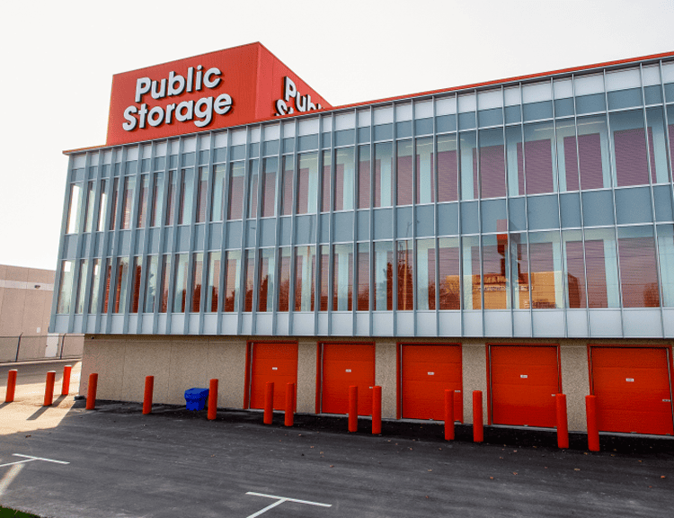 Public Storage facility on Romina Drive in Vaughan, Ontario